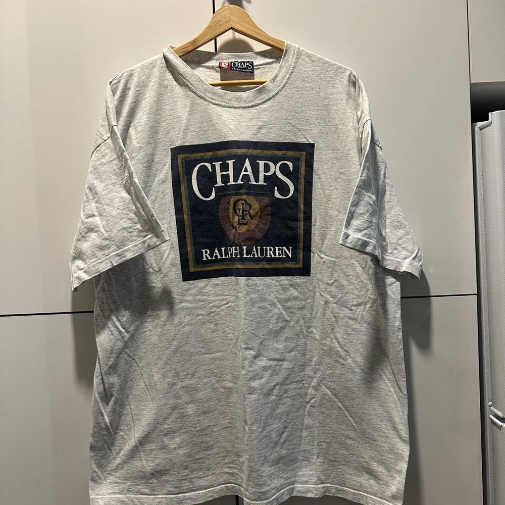 Ralph Lauren Chaps Gray Short Sleeve Tee